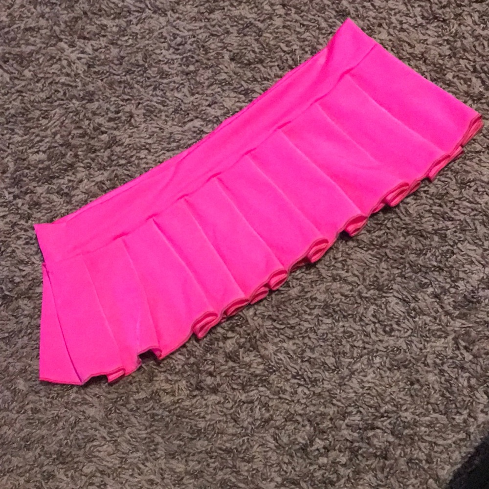 Neon dance skirt
